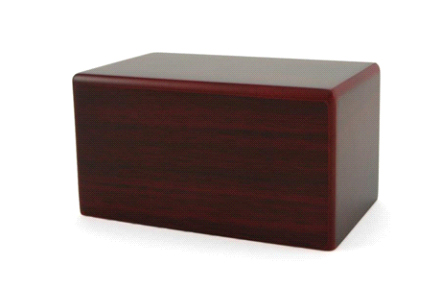 Cherry Wood Urn