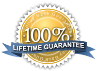 100% Lifetime Guarantee